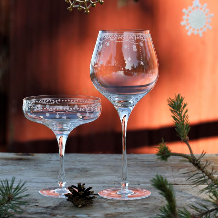 Julemorgen champagne glass - 20 cl - Wik & Walsøe