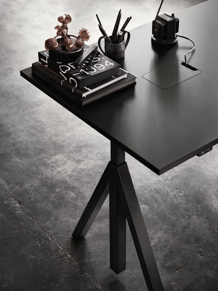 Works desk black 78x140 cm - undefined - Works
