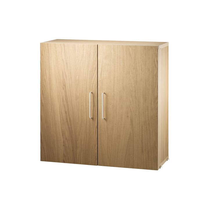 Works storage cabinet - Oak - Works