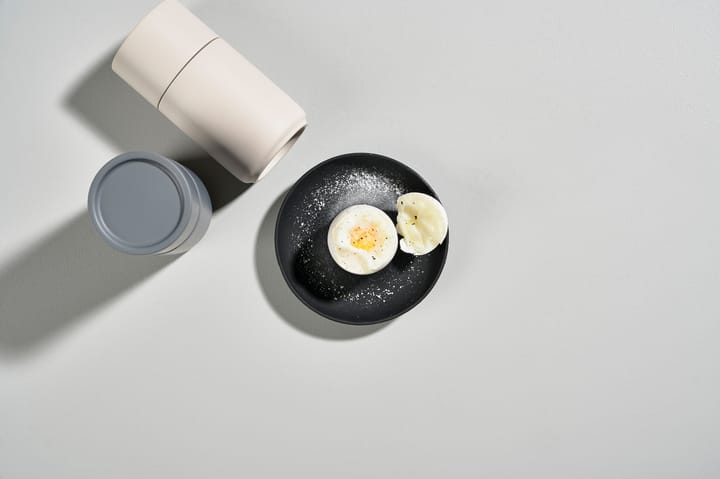 Singles egg cup 4-pack with holder - Black - Zone Denmark